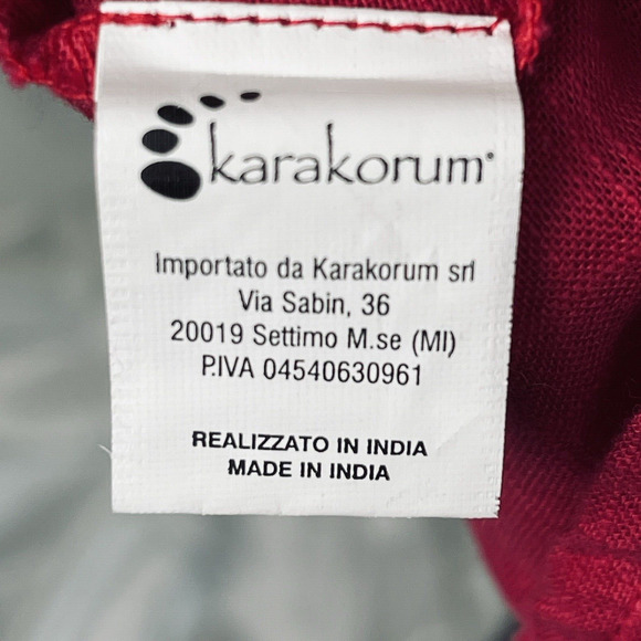 Karakorum Women’s Italian Color Block Dress Crew Neck 3/4 Sleeve Size M - Picture 6 of 9